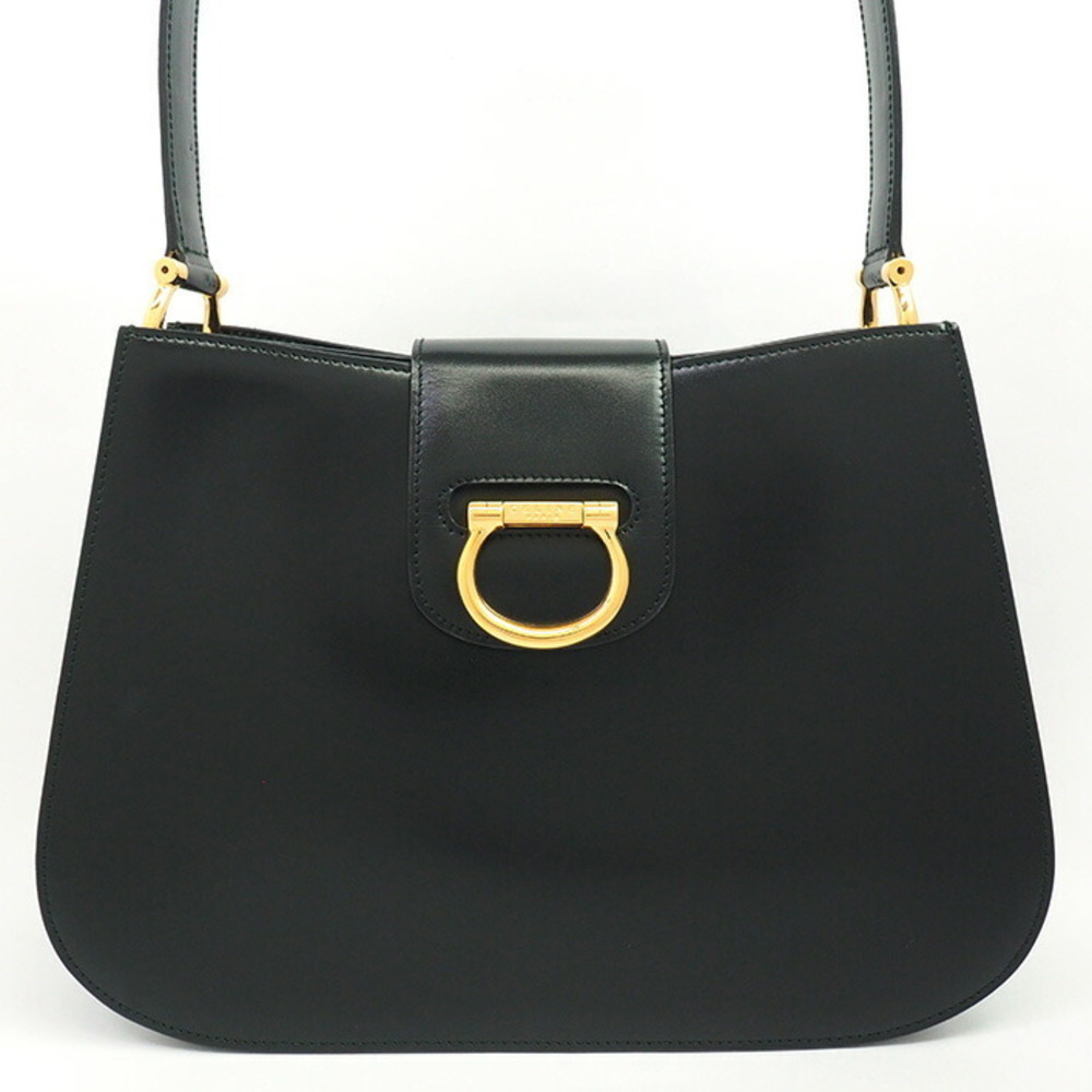 Celine One Shoulder Hobo Bag Logo